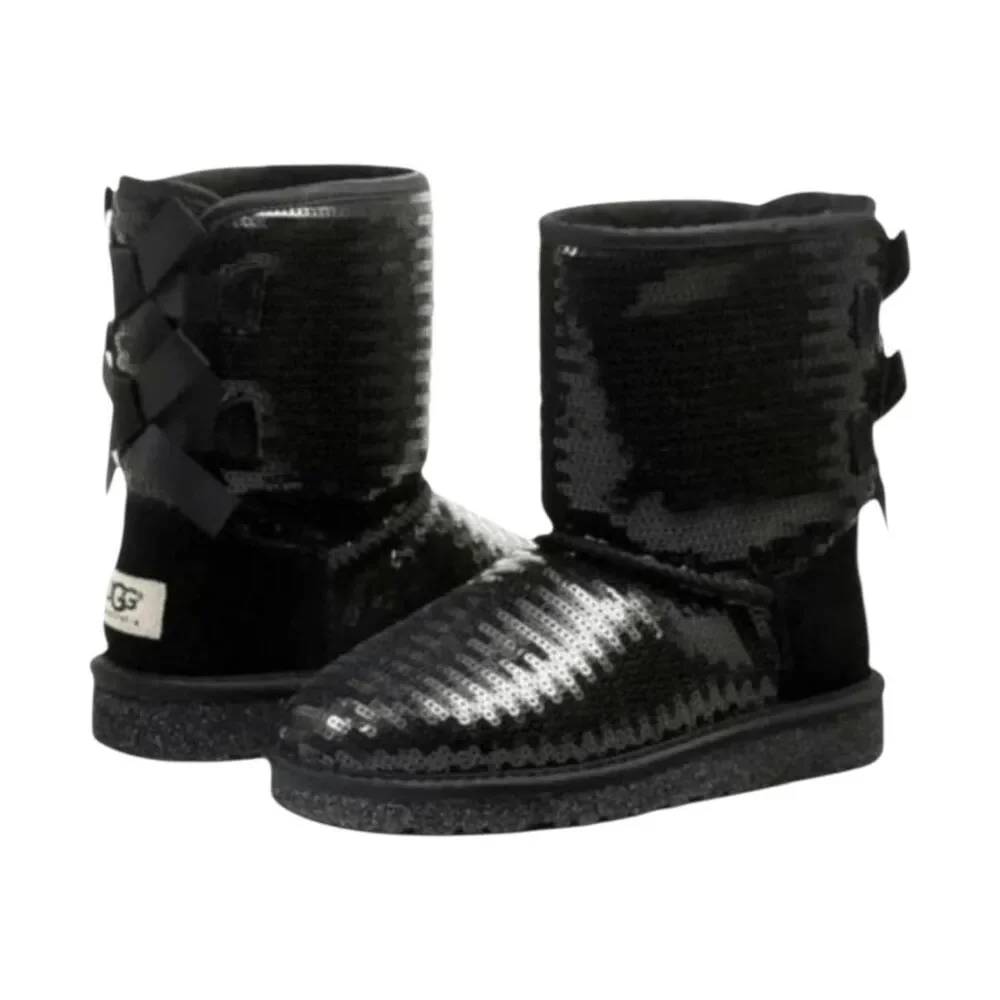 UGG Bailey Bow 'Sequin' Winter Boot Size 6